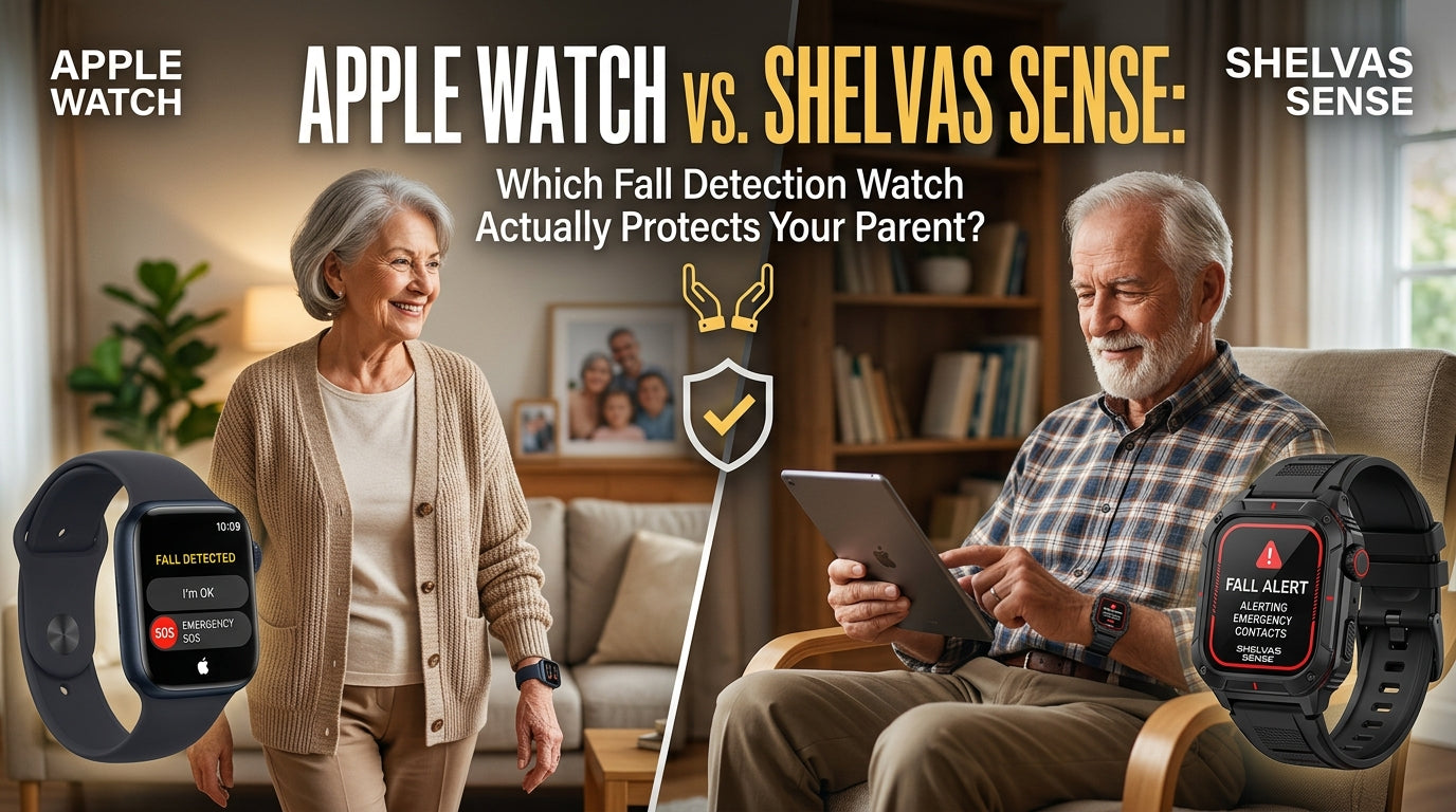 Apple Watch vs Shelvas Sense, Apple Watch vs Shelvas Sense watch