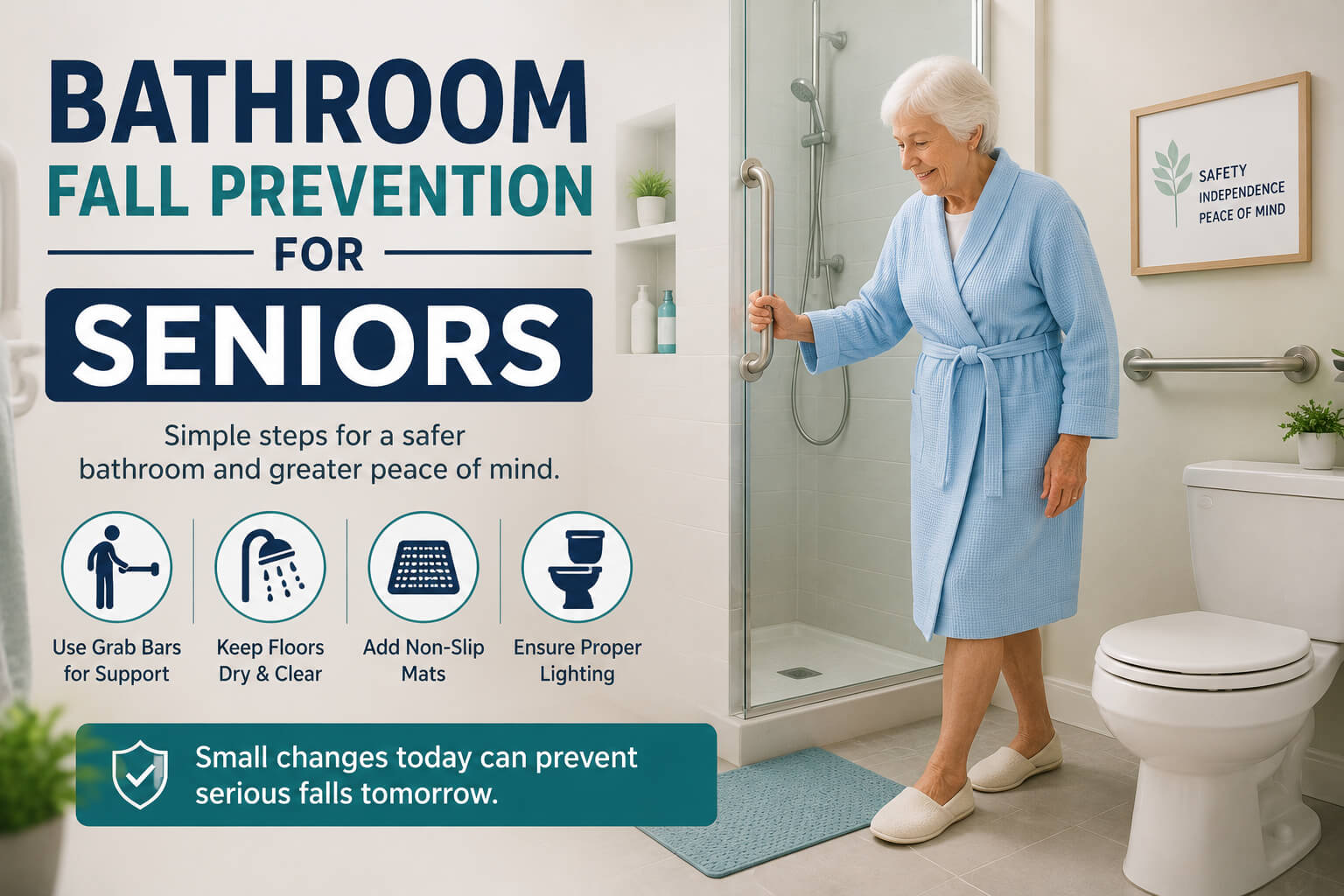 Bathroom Fall Prevention for Seniors