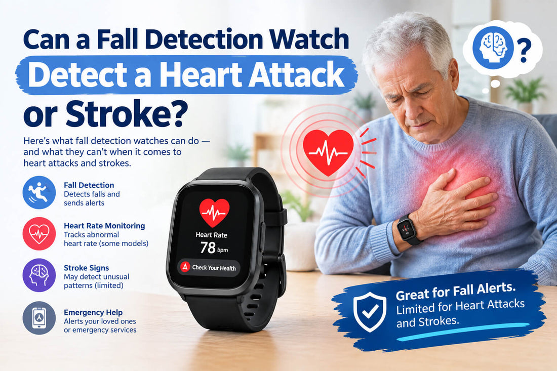 Can a Fall Detection Watch Detect a Heart Attack or Stroke
