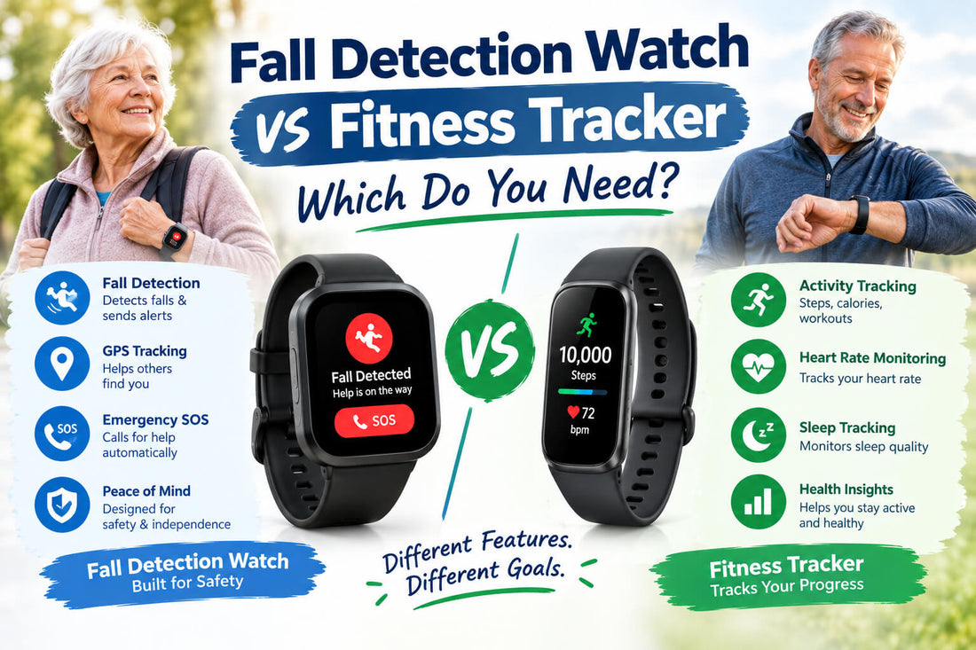 Fall Detection Watch vs Fitness Tracker