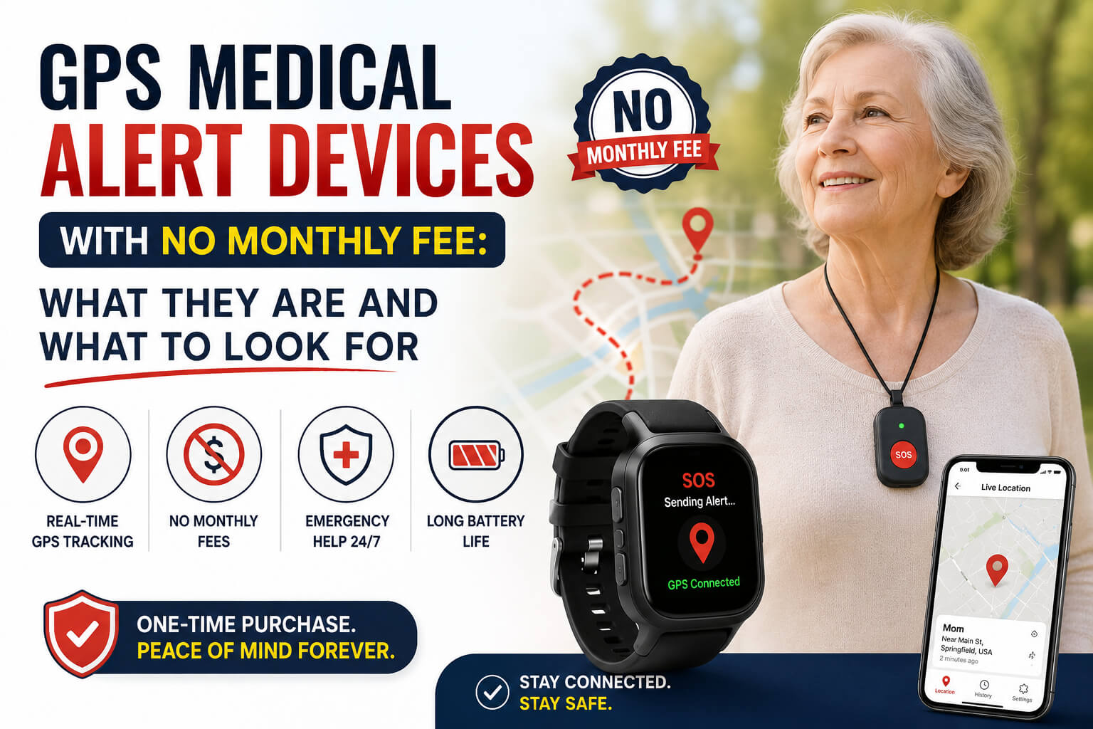 GPS Medical Alert Devices With No Monthly Fee