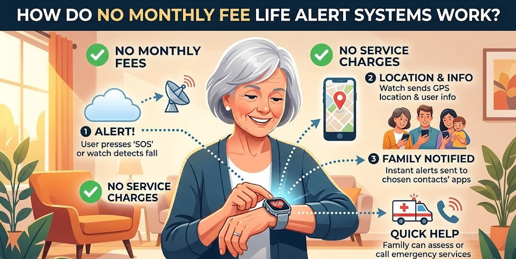 How Do No Monthly Fee Life Alert Systems Work