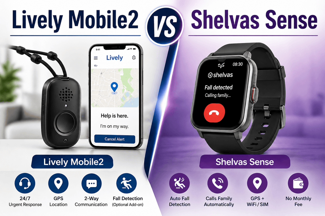 Lively Mobile2 vs Shelvas Sense
