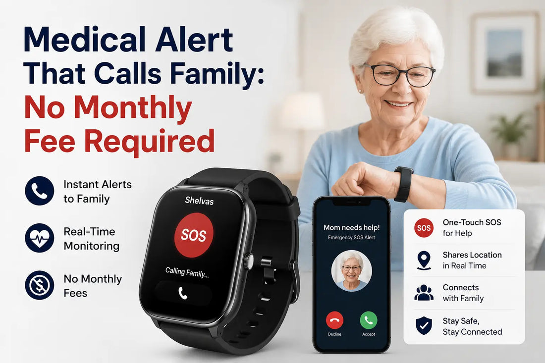 Medical Alert That Calls Family No Monthly Fee Required