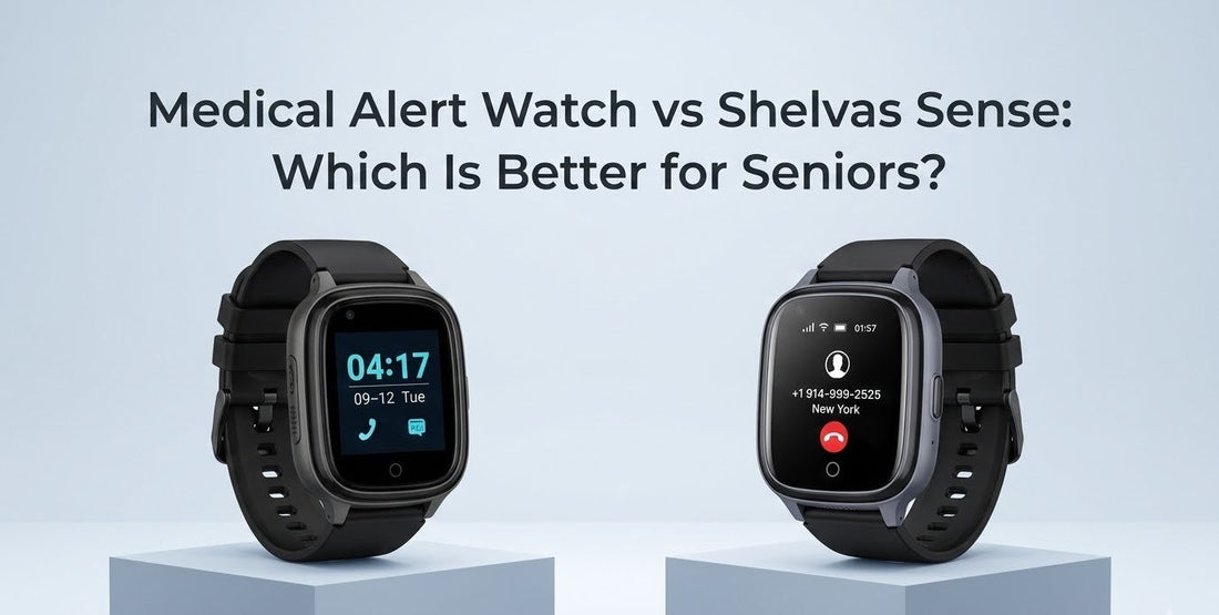 Medical Alert Watch vs Shelvas Sense