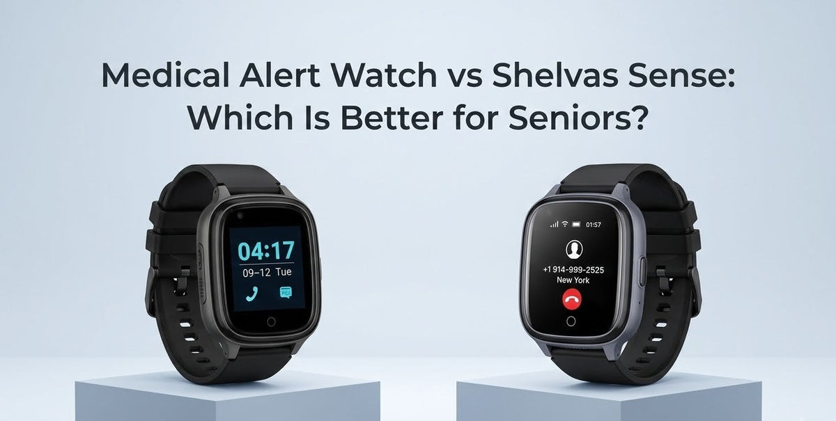 Medical Alert Watch vs Shelvas Sense