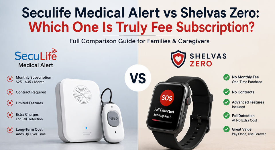 Seculife Medical Alert vs Shelvas Zero: Which One Is Truly Fee Subscription