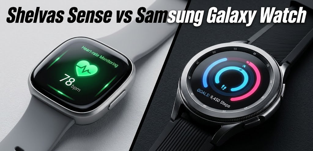 Shelvas Sense vs Samsung Galaxy Watch