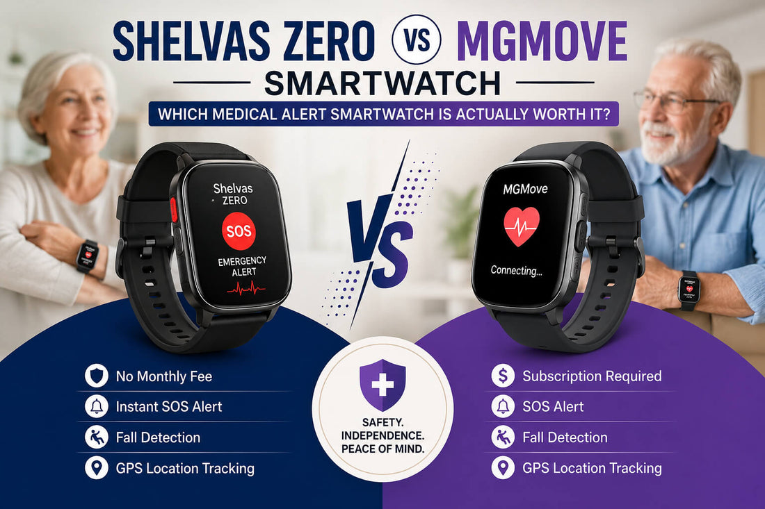 Shelvas Zero vs MGMove Smartwatch