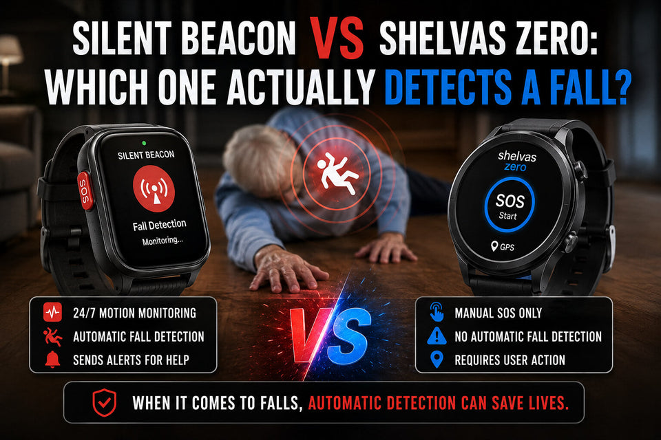 Silent Beacon vs Shelvas Zero: Which One Actually Detects a Fall?