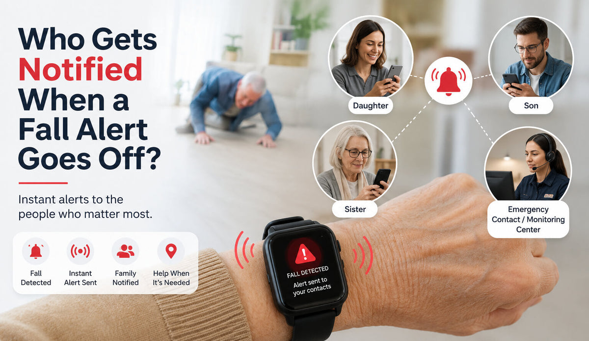 Who Gets Notified When a Fall Alert Goes Off