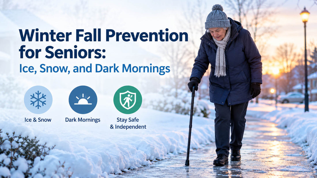 Winter Fall Prevention for Seniors: Ice, Snow, and Dark Mornings
