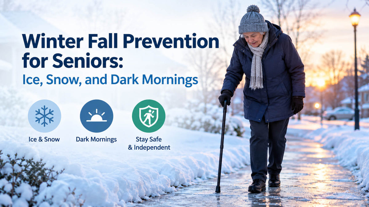 Winter Fall Prevention for Seniors: Ice, Snow, and Dark Mornings
