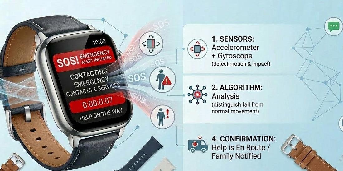 how fall detection sends SOS alert