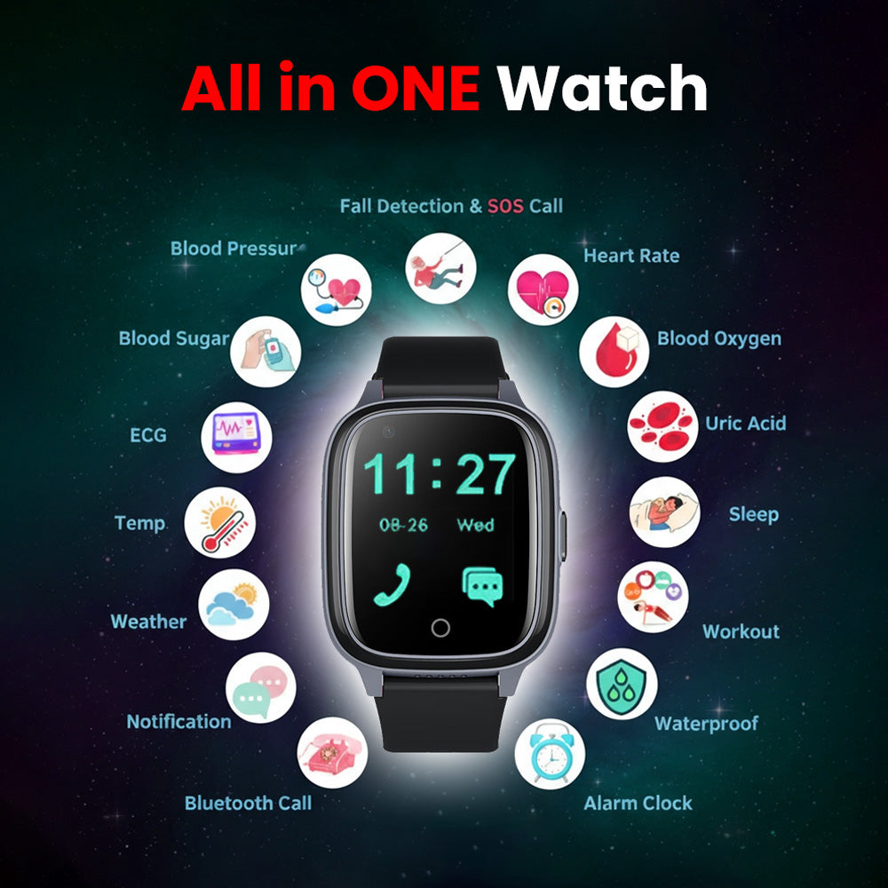 Fall Detection Smartwatch with Instant Family Alerts