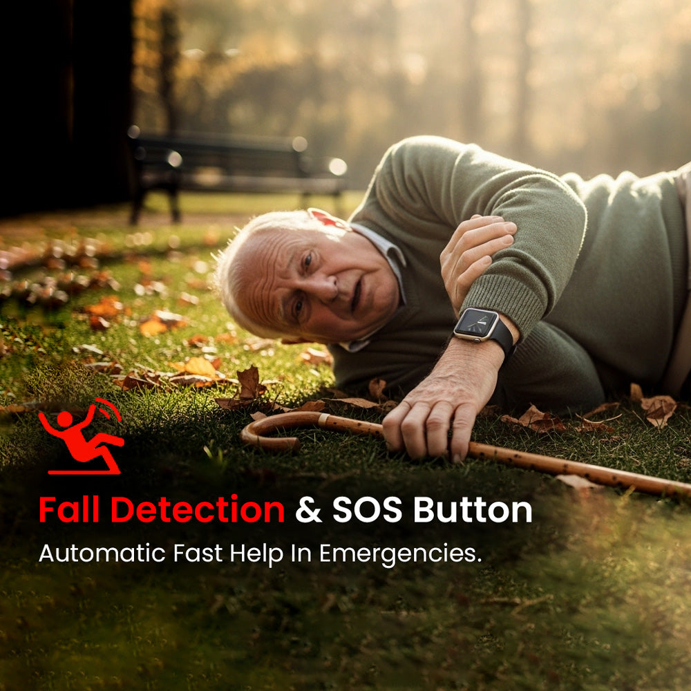 Fall Detection Smartwatch with Instant Family Alerts
