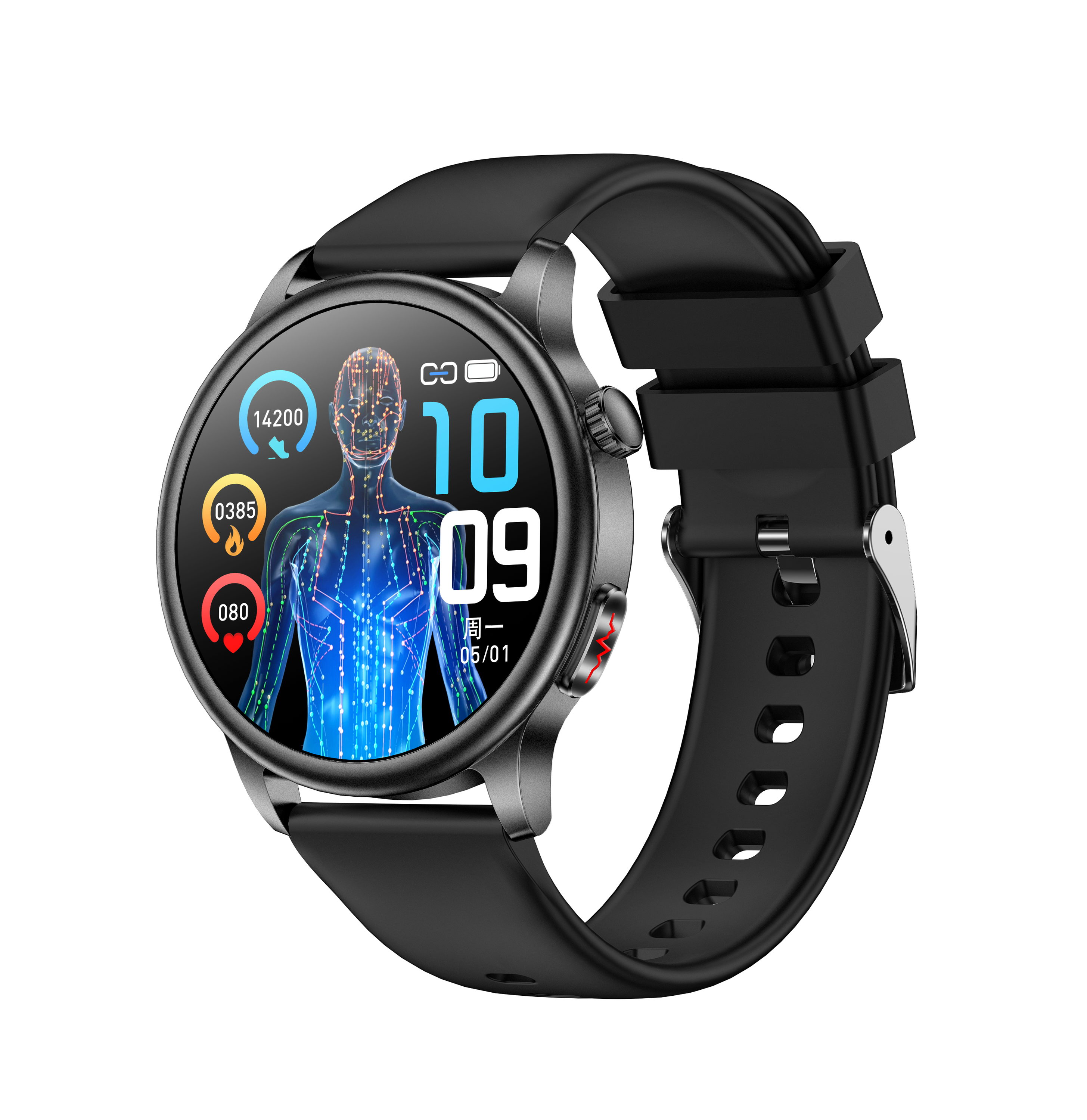 Shelvas Halo - Fall Detection Watch with Zero Monthly Fee and No Sim Card