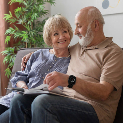 Smart Safety Watch for Seniors - Fall Detection Alerts, GPS & Peace of Mind
