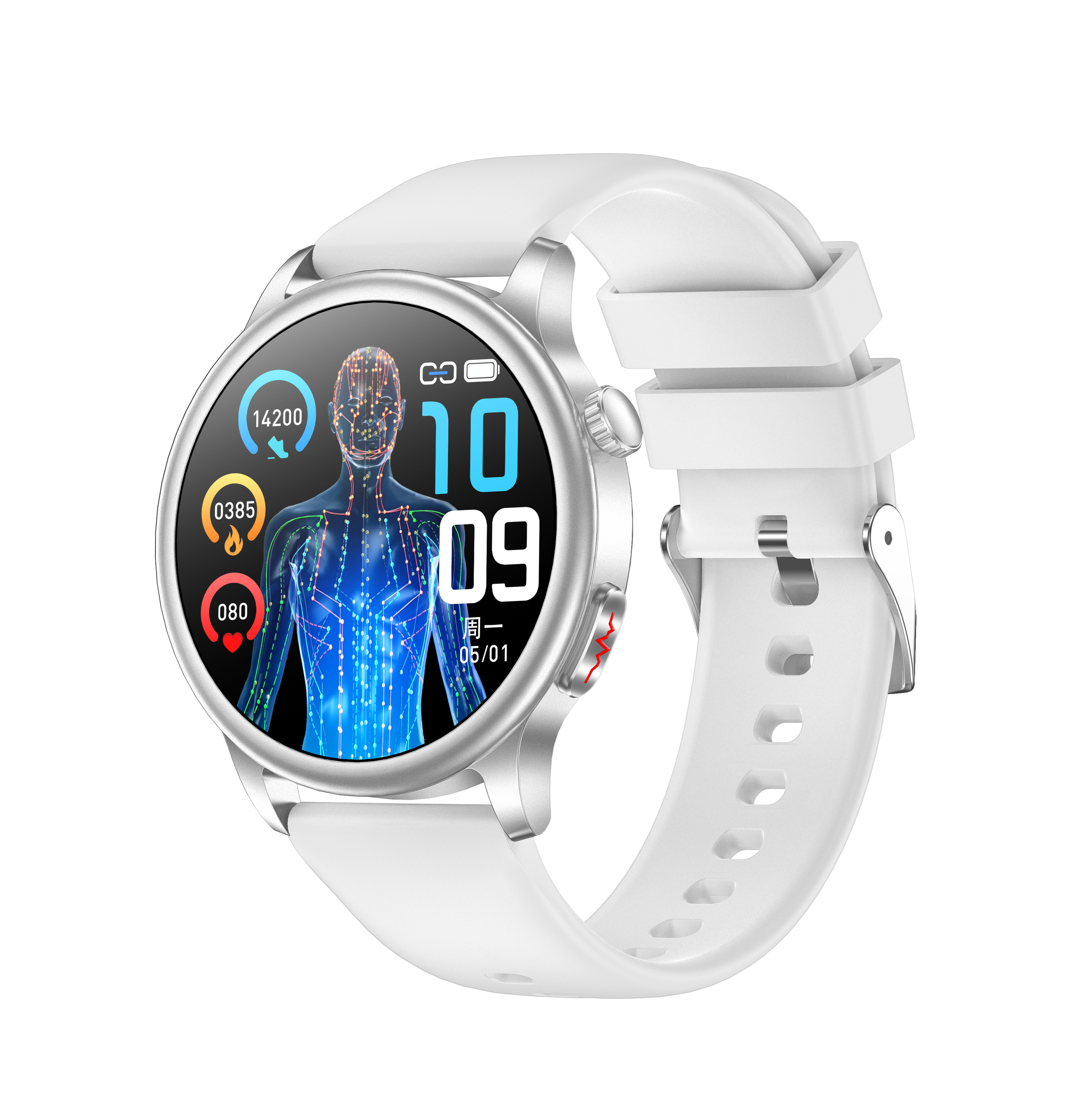 Shelvas Halo - Fall Detection Watch with Zero Monthly Fee and No Sim Card