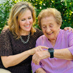 AI-Powered Fall Detection Watch for Elderly with Auto-Calls to Family, Live GPS & No Monthly Fee