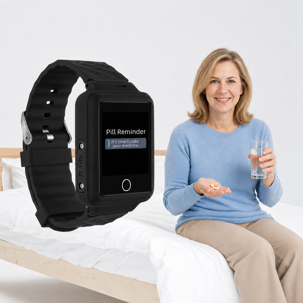 Shelvas Sense 2.0 - Fall Detection Watch with No Monthly Fee