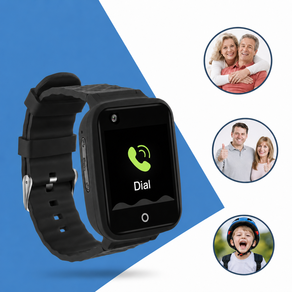 Shelvas Sense 2.0 - Fall Detection Watch with No Monthly Fee